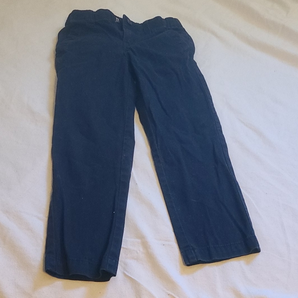 Boys Navy Blue Dress Pants - Picture 1 of 6